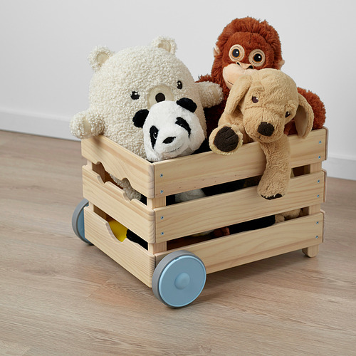 FLISAT, toy storage with casters. 2 of 6 open dialog