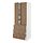 Current variation: white/Tistorp brown walnut effect