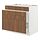 Current variation: white/Tistorp brown walnut effect