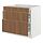 Current variation: white/Tistorp brown walnut effect