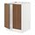 Select colour variation: white/Tistorp brown walnut effect