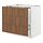 Select colour variation: white/Tistorp brown walnut effect