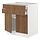 Current variation: white/Tistorp brown walnut effect