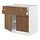 Current variation: white/Tistorp brown walnut effect