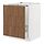 Select colour variation: white/Tistorp brown walnut effect