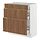 Select colour variation: white/Tistorp brown walnut effect