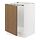Select colour variation: white/Tistorp brown walnut effect