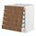 Select colour variation: white/Tistorp brown walnut effect