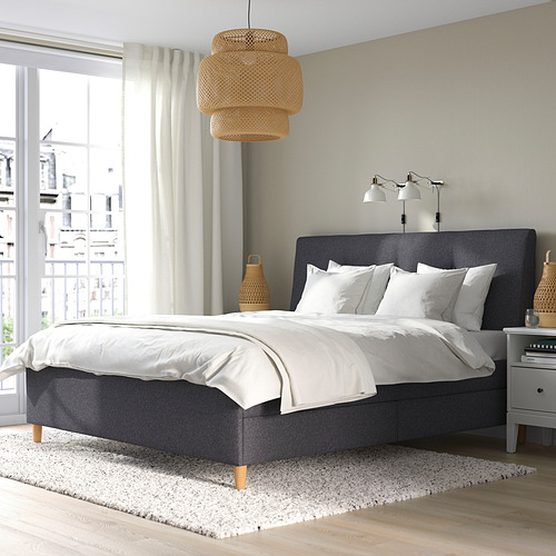 IDANÄS, upholstered King bed 2 of 11 open dialog