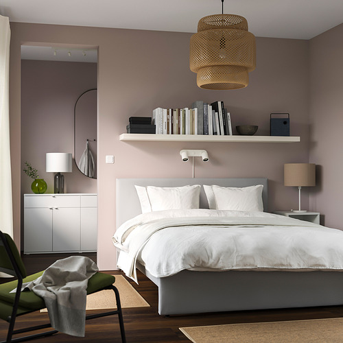 GLADSTAD, cama Queen tapizado 2 de 9 open dialog
