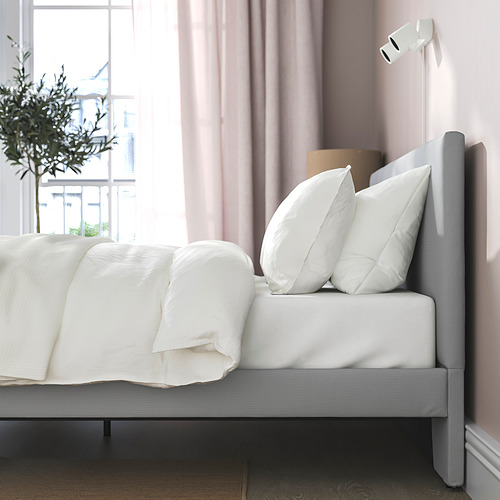 GLADSTAD, cama Queen tapizado 4 de 9 open dialog