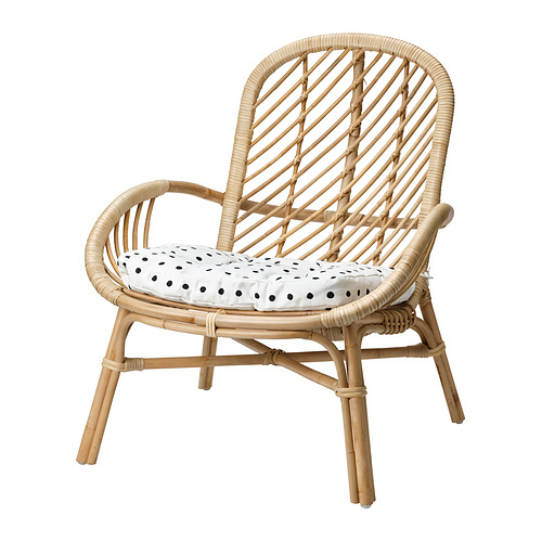 BJÖRKTRAST, children's armchair cushion. 3 of 3 open dialog