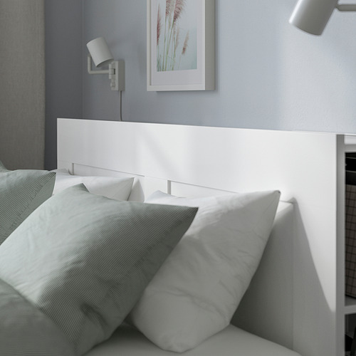 BRIMNES, cama King con cabecera. 7 de 9 open dialog