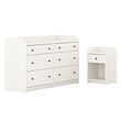 HAUGA muebles de dormitorio, juego de 2