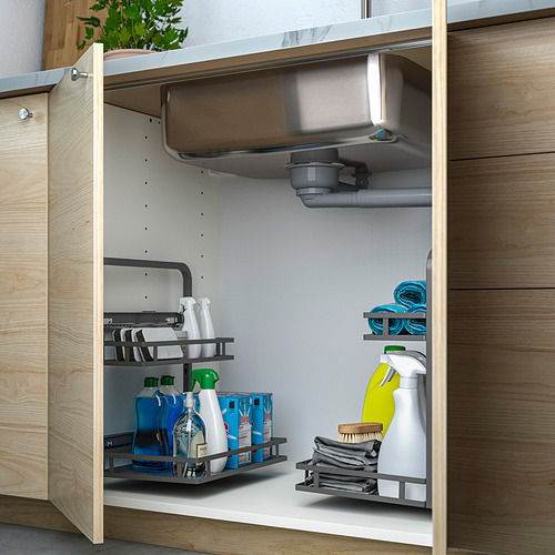 UTRUSTA, under-sink organiser. 2 of 4 open dialog