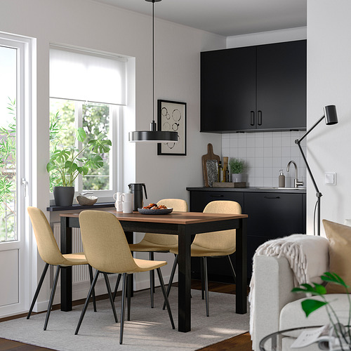 ÅLHULT / NORDMANSSKÄR, mesa con 4 sillas. 2 de 7 open dialog