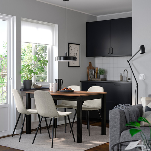 ÅLHULT / NORDMANSSKÄR, mesa con 4 sillas. 2 de 7 open dialog