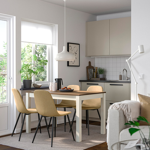 ÅLHULT / NORDMANSSKÄR, mesa con 4 sillas. 2 de 7 open dialog