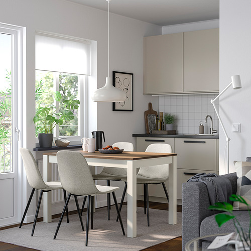 ÅLHULT / NORDMANSSKÄR, mesa con 4 sillas. 2 de 7 open dialog