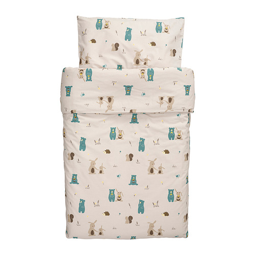 LEN, duvet cover 1 pillowcase f crib. 4 of 6 open dialog