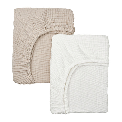 LEN, crib fitted sheet. 1 of 3 open dialog