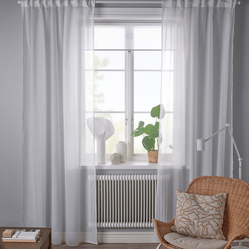 STENFRÖ, cortinas transparentes, 1 par. 11 de 12 open dialog