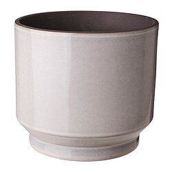 HONUNGSPALM, maceta, Gris / beige
