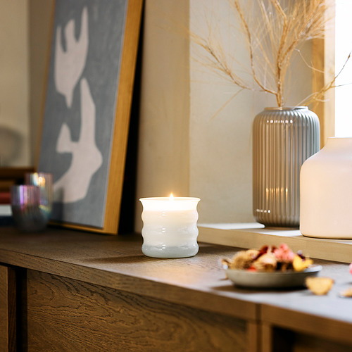 JUVELTRAST, scented candle in glass. 2 of 5 open dialog