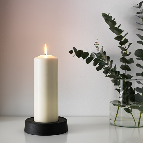 FENOMEN, unscented pillar candle. 3 of 3 open dialog