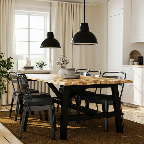 SKOGSTA / RAMSNÄS, mesa y 6 sillas. 2 de 8 abrir diálogo