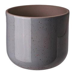 BUSKKAPRIFOL, plant pot, Grey-blue