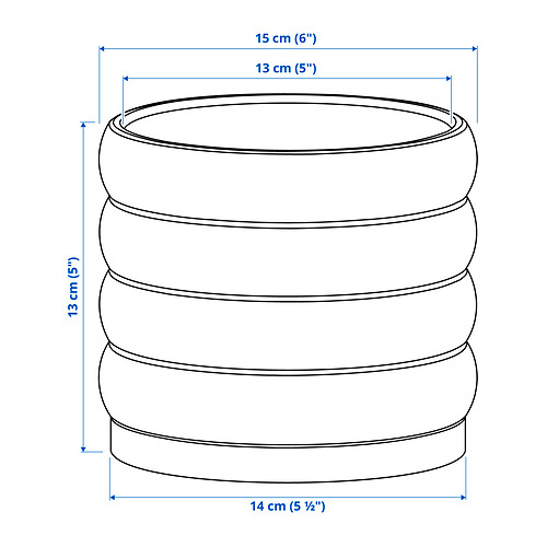 HASSELBUKETT, plant pot. 5 of 5 open dialog