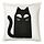 Current variation: Cat pattern white / black
