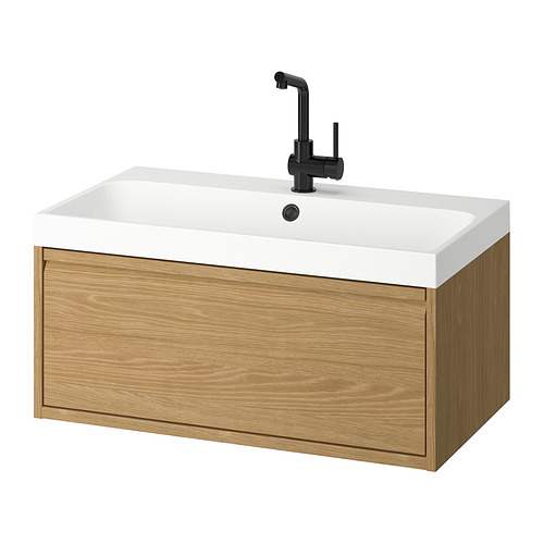 ÄNGSJÖN / BACKSJÖN, sink cabinet with drawers and LUNDSKÄR tap. 1 of 6 open dialog