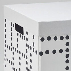 Ilustración de medidas - FJÄDERHARV caja de almacenamiento+tapa