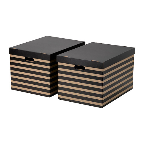 SVARTTRÄDA, box with lid. 1 of 3 open dialog
