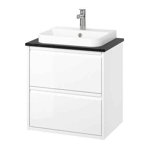 ÄNGSJÖN / BACKSJÖN, sink cabinet with drawers and BROGRUND tap. 1 of 8 open dialog