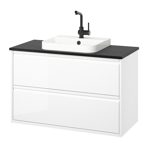 ÄNGSJÖN / BACKSJÖN, wash-stnd w drawers/wash-basin. 1 of 8 open dialog