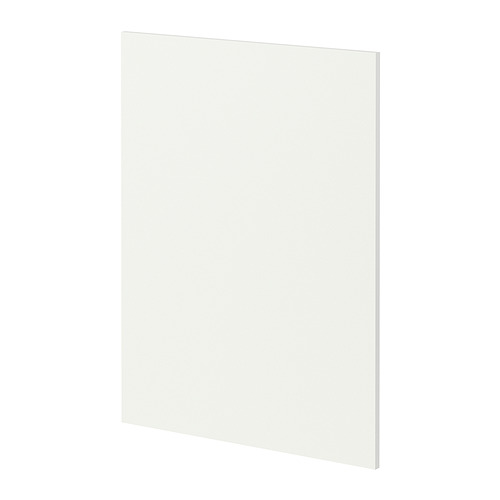 Panel de cocina METOD, blanco, rectangular, superficie lisa, diseño minimalista.