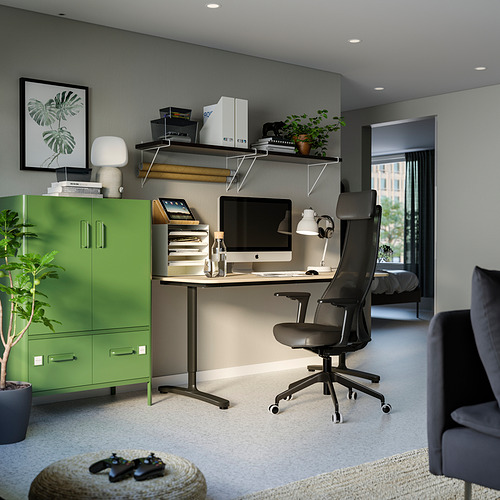 JÄRVFJÄLLET, office chair with armrests 6 of 13 open dialog