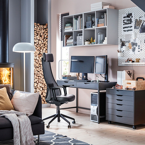 JÄRVFJÄLLET, office chair with armrests 5 of 13 open dialog