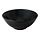 Select colour variation: matte dark gray,  Ø6 ½ "