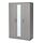 Current variation: 3 doors, gray, 46 "x19 3/4 "x74 3/4 "