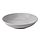 Select colour variation: matte light gray,  Ø9 "