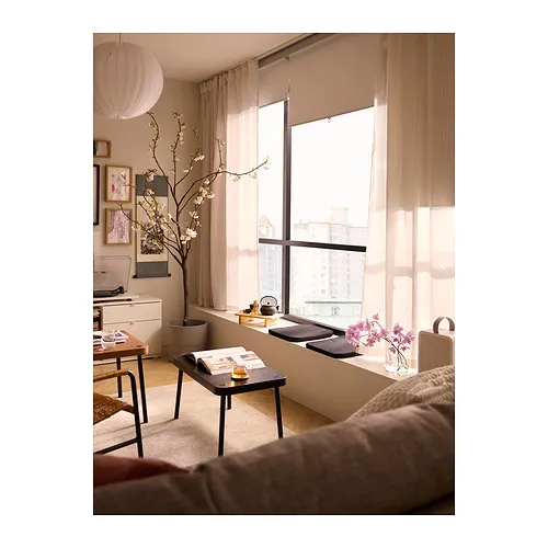 IKEA Santo Domingo - TRETUR blackout roller blind, white, 34x76 ¾ 
