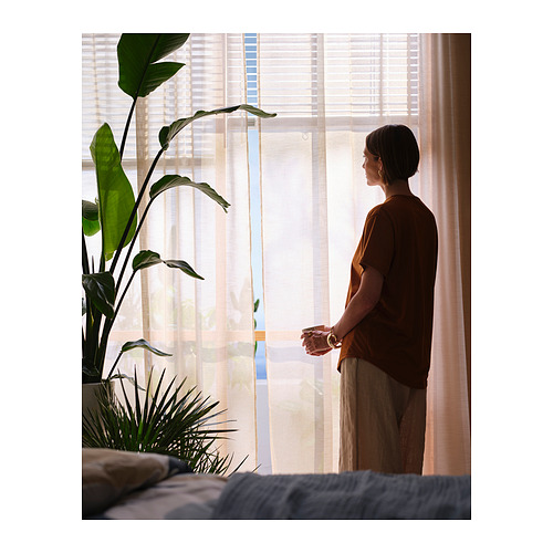 HÄLLEBRÄCKA, cortinas transparentes, 1 par 5 de 10 open dialog