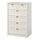 Select colour variation: off-white, 32 1/4x20 1/8x48 3/8 "