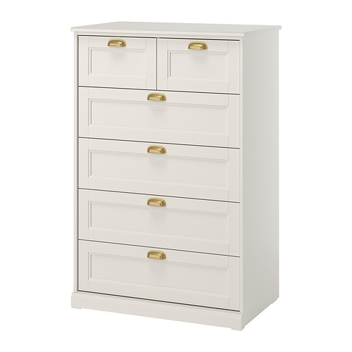 FÅGELFJÄLLET, 6-drawer dresser. 2 of 7 open dialog