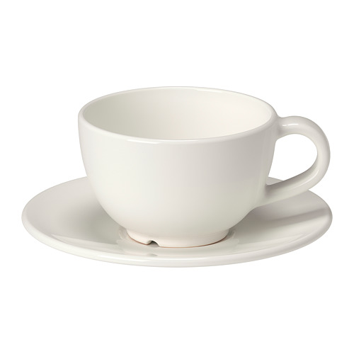 VARDAGEN taza y plato para café
