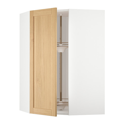 METOD, corner wall cabinet with carousel. 1 of 3 open dialog